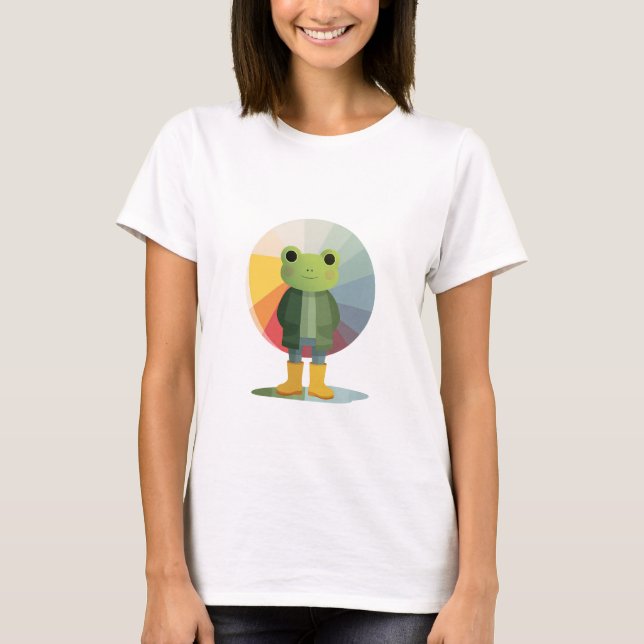 Camiseta Amigo Sapo Colorido (Frente)