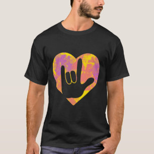 Camiseta Amigo - Símbolo Cute Americano Orgulho de Língua S