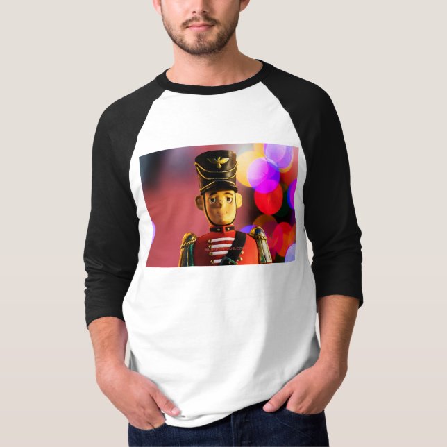 Camiseta Amigo soldadinho de brinquedo clássico de Natal do (Frente)