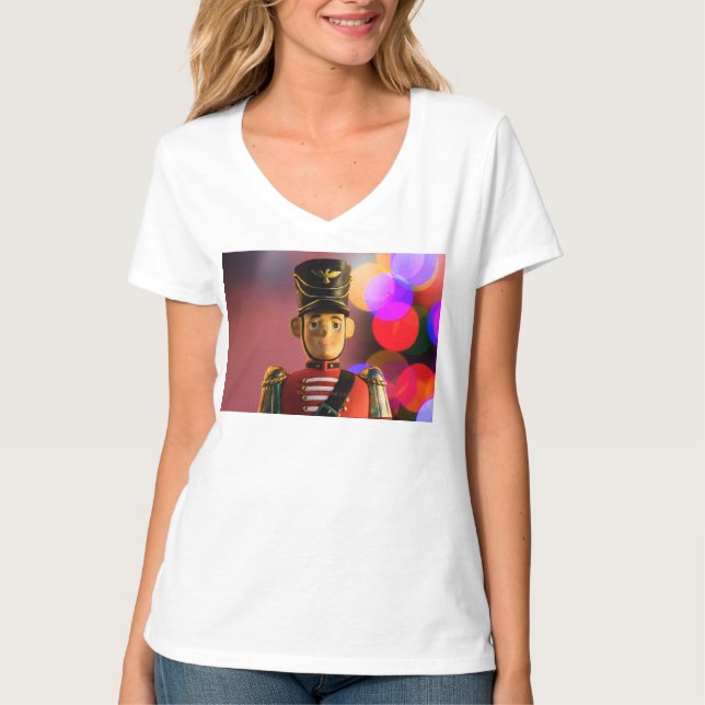 Camiseta Amigo soldadinho de brinquedo clássico de Natal do (Frente)