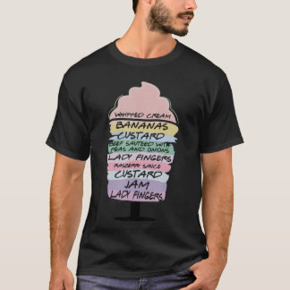 Camiseta Amigos, Ação de Graças Trifle Feliz Ação de Graças