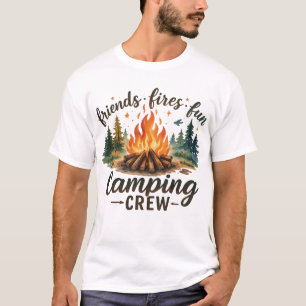 Camiseta Amigos acendem diversão