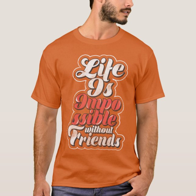 Camiseta Amigos Adoram Filho (Frente)