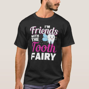 Camiseta Amigos Adormecidos Com A Fada Dos Dentes