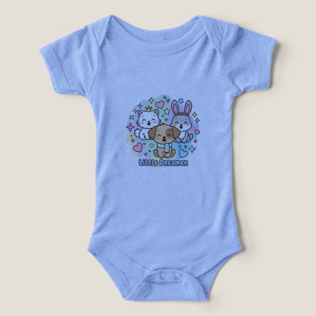 Camiseta Amigos Animais Mágicos (Design frontal)