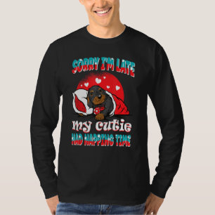 Camiseta Amigos Animais Puppy Ladybird Desculpe Estou Atras