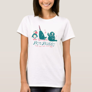 Camiseta Amigos Animais - Tchau Buddy, Espero Que Encontre