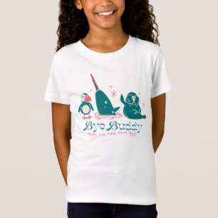 Camiseta Amigos Animais - Tchau Buddy, Espero Que Encontre
