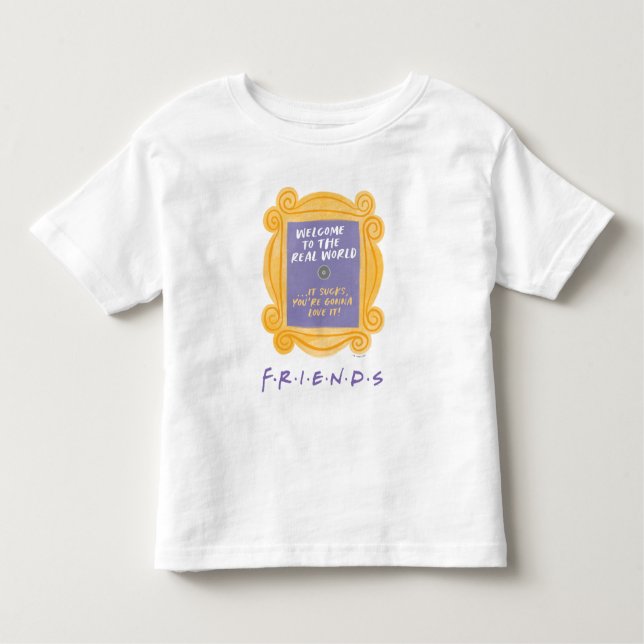 Camiseta AMIGOS™ | Bem-vindo à Cotação do Mundo Real (Frente)