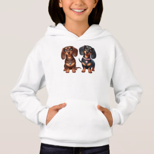 Camiseta Amigos bonitos de dachshund