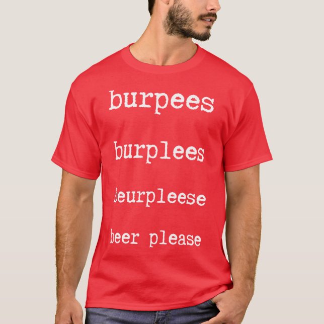 Camiseta amigos burpees (Frente)