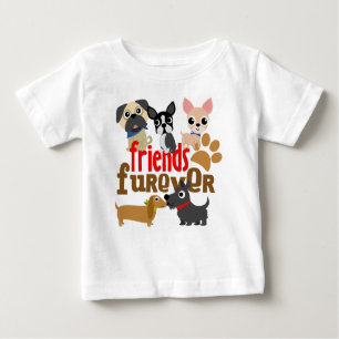 Camiseta Amigos Cães Futuros Cachorros