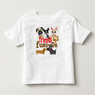 Camiseta Amigos Cães Futuros Cachorros