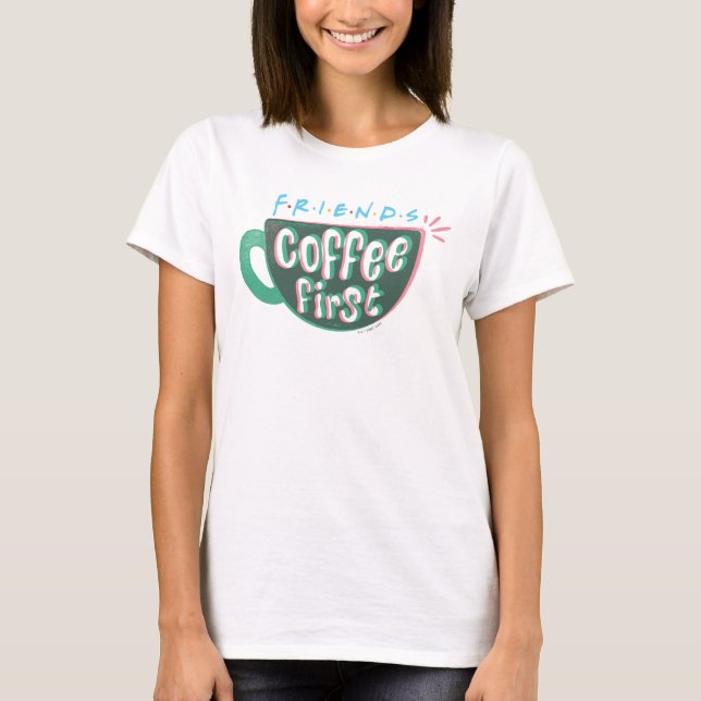 Camiseta AMIGOS™ | Café Primeiro (Frente)