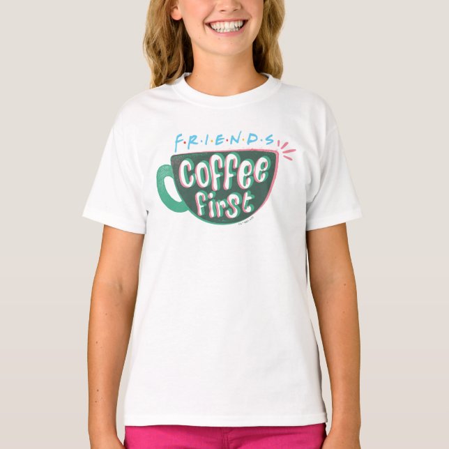 Camiseta AMIGOS™ | Café Primeiro (Frente)