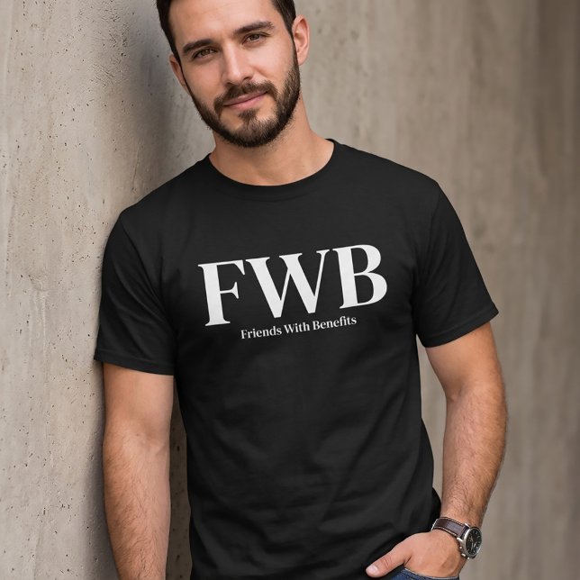 Camiseta amigos com benefícios (Criador carregado)