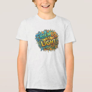 Camiseta Amigos como Luz. Amizade Inspiradora