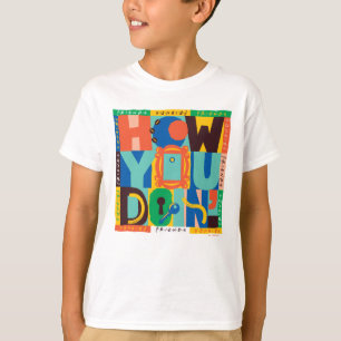 Camiseta AMIGOS™ Como você faz - Gráfico vibrante