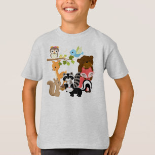 Camiseta Amigos da floresta