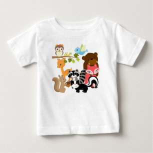 Camiseta Amigos da floresta