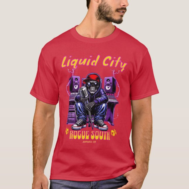 Camiseta Amigos da Liquid City Music (Frente)