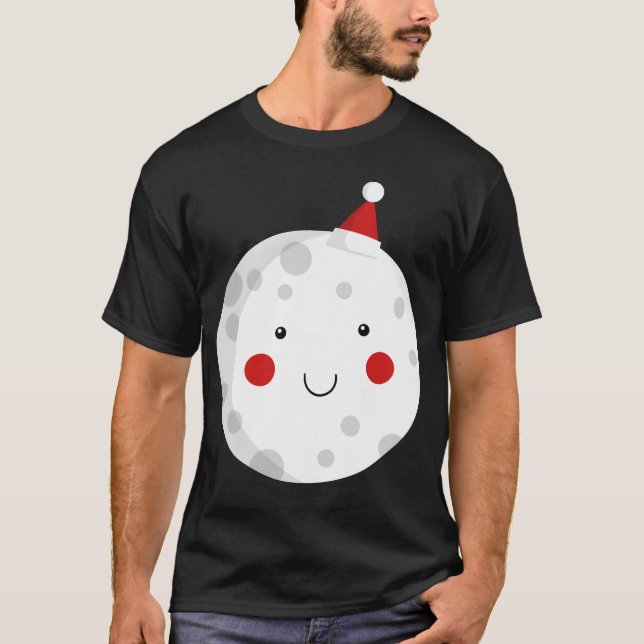 Camiseta Amigos da Lua de Natal (Frente)