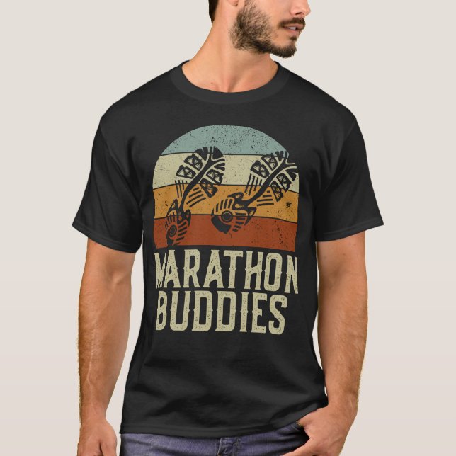 Camiseta Amigos da Maratona de Corridas (Frente)
