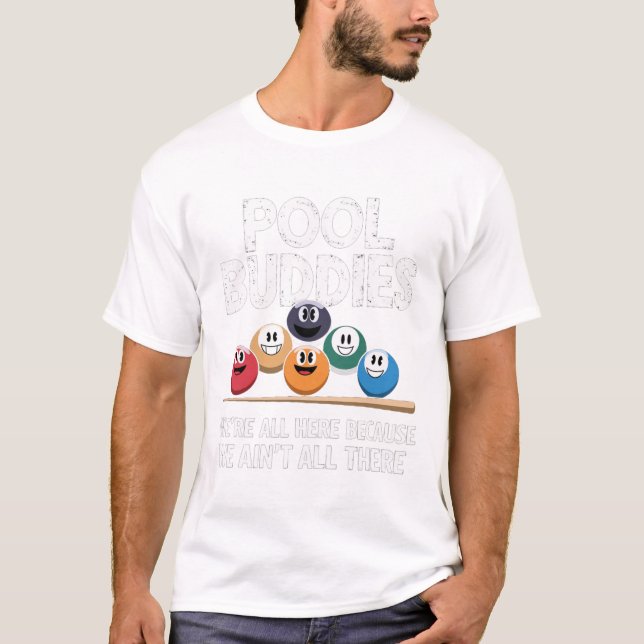 Camiseta Amigos Da Piscina Engraçados Aqui Porque Nâo Todos (Frente)