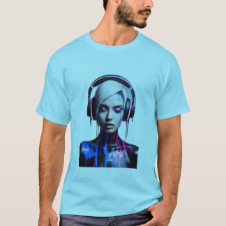 Camiseta Amigos da pop Art: Música e Rindo