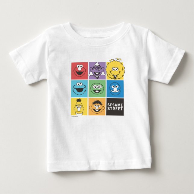 Camiseta Amigos da Rua 66 | Blocos de Cores (Frente)