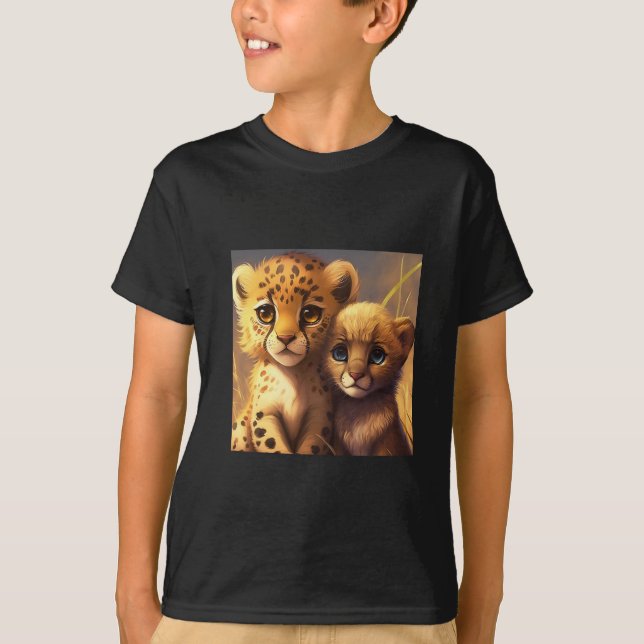 Camiseta Amigos da selva (Frente)
