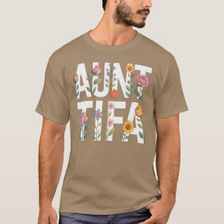 Camiseta Amigos da Tia Floral
