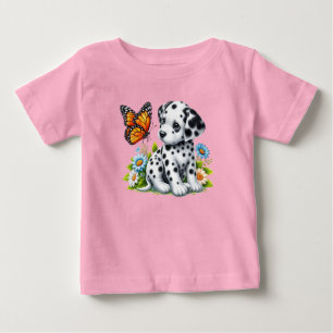 Camiseta Amigos daltáticos/borboletas