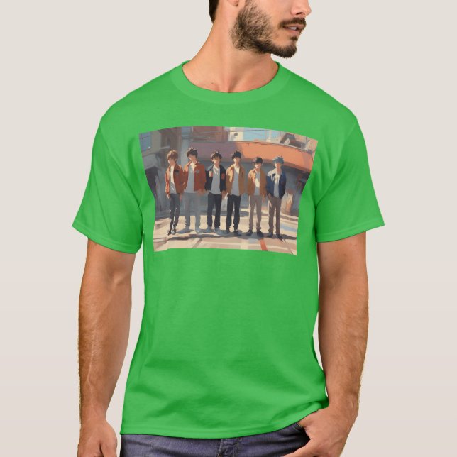 Camiseta Amigos de Boy Band (Frente)