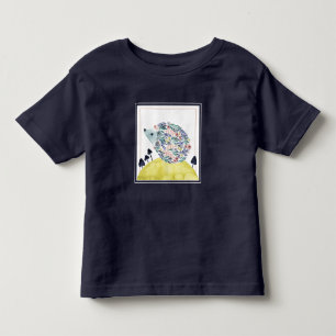 Camiseta Amigos de Clementine  Folk Art Hedge Hog