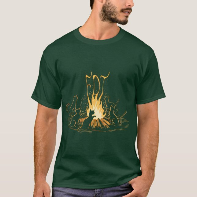 Camiseta Amigos de gato FDT sutis (Frente)
