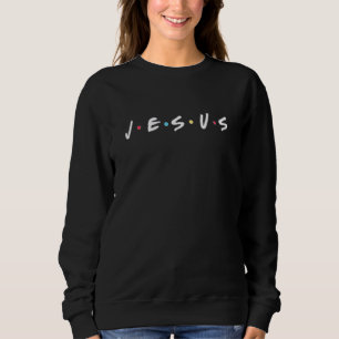 Camiseta Amigos de Jesus Retro Paródia Mash Up Legal Religi