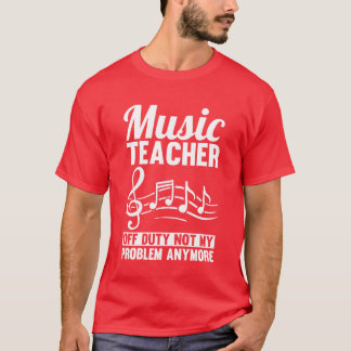 Camiseta Amigos de Musiceacher Musical Notes