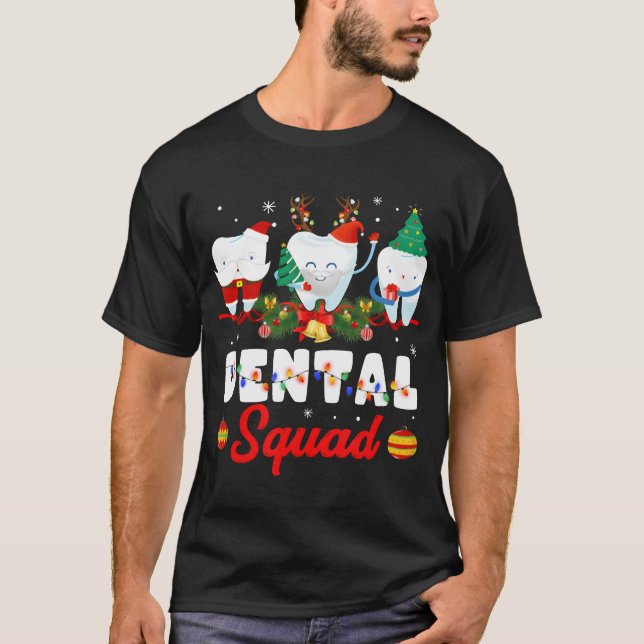 Camiseta Amigos de Natal Dentista (Frente)