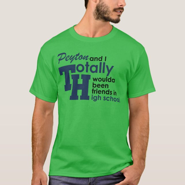 Camiseta Amigos de Tree Hill Peyton (Frente)