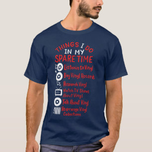 Camiseta Amigos de vinil ouvindo