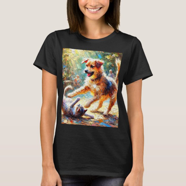 Camiseta Amigos divertidos (Frente)