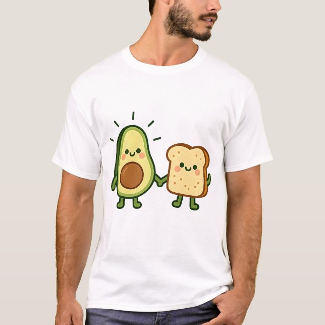 Camiseta Amigos do Avocado e do Brinde (Frente)
