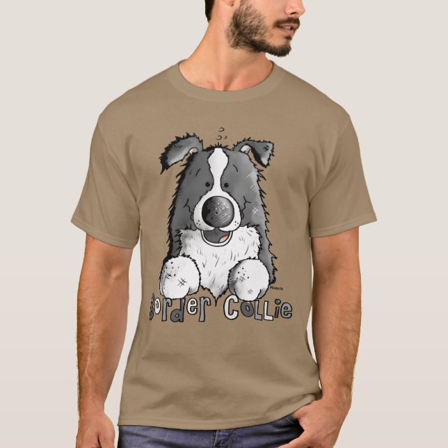 Camiseta Amigos do Cachorro Collie Border (Frente)