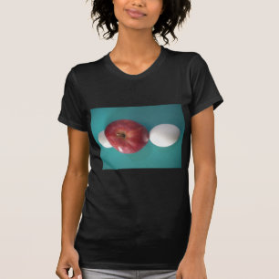Camiseta Amigos do Café da Manhã: Dois Ovos $uma Apple Aind