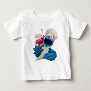 Camiseta Amigos do Caminhão do Monstro Come-Biscoito