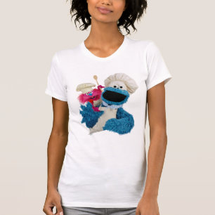 Camiseta Amigos do Caminhão Foodie do Monstro do Biscoito