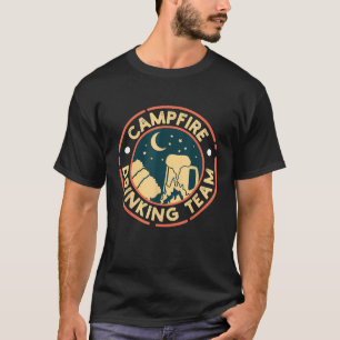 Camiseta Amigos do Camper I da Equipe de Bebendos de Campfi