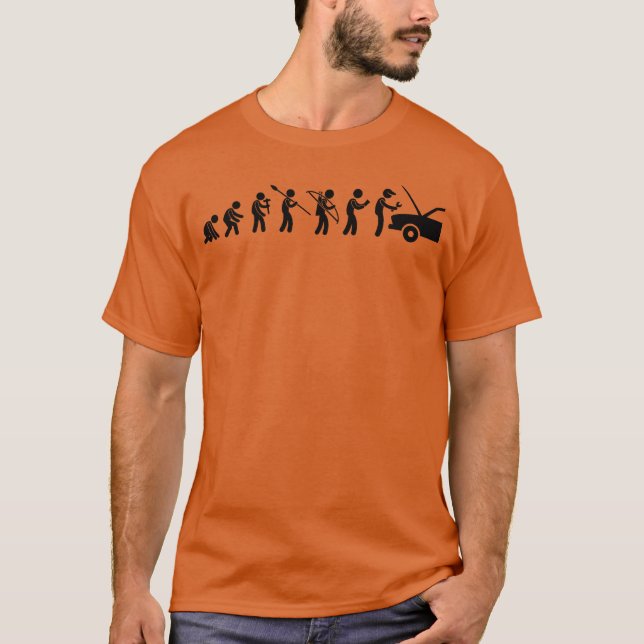 Camiseta Amigos do Car Mechanic Evolution (Frente)