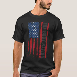 Camiseta Amigos do carro americano Fobody vintage retrô eng